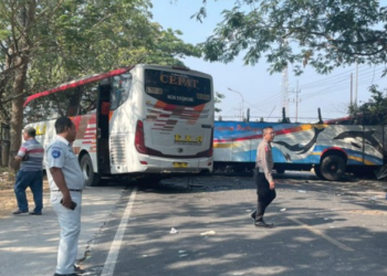 Kecelakaan Maut Antara Bus Sugeng Rahayu dan Bus Eka Cepat di Ngawi-Madiun, Diduga Akibat Penghindaran Pejalan Kaki