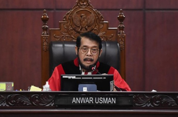 Anwar Usman Gelar Konferensi Pers Terkait Pemberhentian Sebagai Ketua Mahkamah Konstitusi