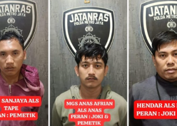 Trio Maling yang Dikejar Emak-emak di Depok Ditangkap, Ini Tampangnya