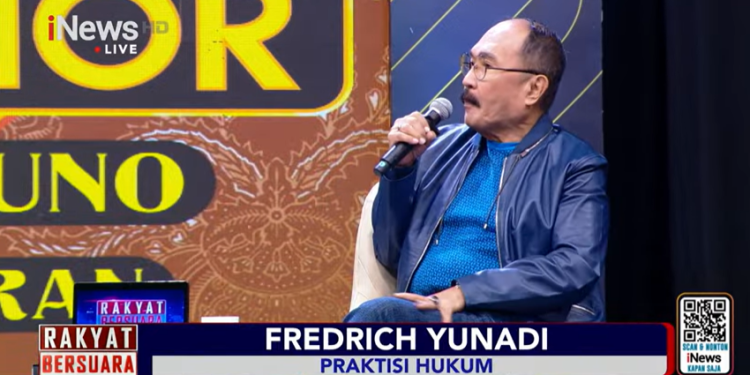 Tanggapan Praktisi Hukum Fredrich Yunadi terhadap kasus Hotman vs Razman