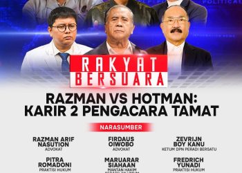 Razman Vs Hotman: Karir 2 Pengacara Tamat | Rakyat Bersuara | 18/02