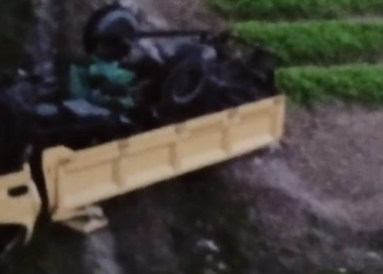 Kronologi Truk Terjun Bebas di Layang Tol Cibitung Diawali Pecah Ban