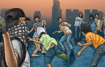 Tim Raimas Polresta Bogor Bubarkan Tawuran ‘Perang’ Sarung, 3 Pemuda Diciduk