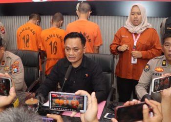 Polres Trenggalek Ringkus 9 Pelaku Pencurian Kotak Amal di Beberapa Masjid