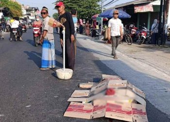 Pejalan Kaki di Jombang Meregang Nyawa Usai Ditabrak Motor, Pengendara Luka Ringan
