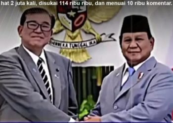 Hoaks: Presiden Prabowo Terima Tawaran Jepang untuk Kirim 10 Juta Imigran Indonesia