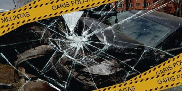 Kecelakaan di Tol Jagorawi Melibatkan Truk Galon dan Isuzu Panther, 4 Orang Terluka