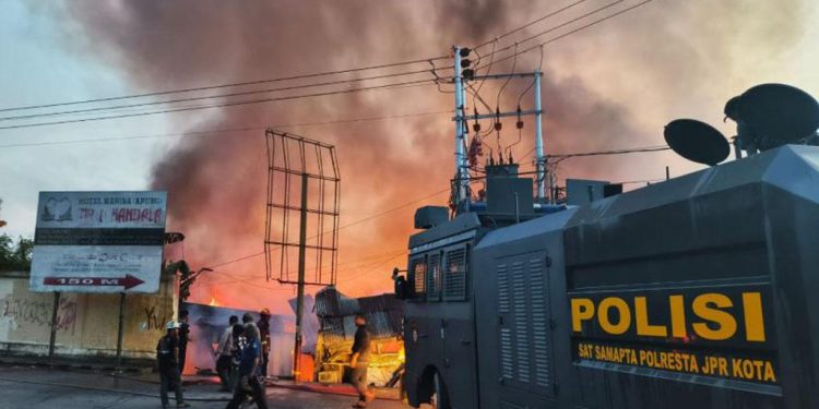 Kebakaran di Jayapura: 26 Rumah Ludes, Kerugian Diperkirakan Rp4 Miliar