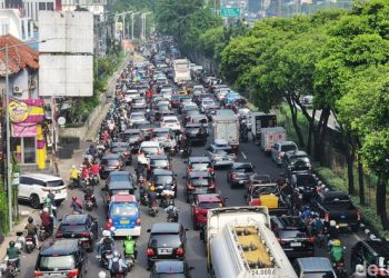 Kondisi Lalu Lintas: Uji Coba Rekayasa Lalin di TB Simatupang Turunkan Kemacetan