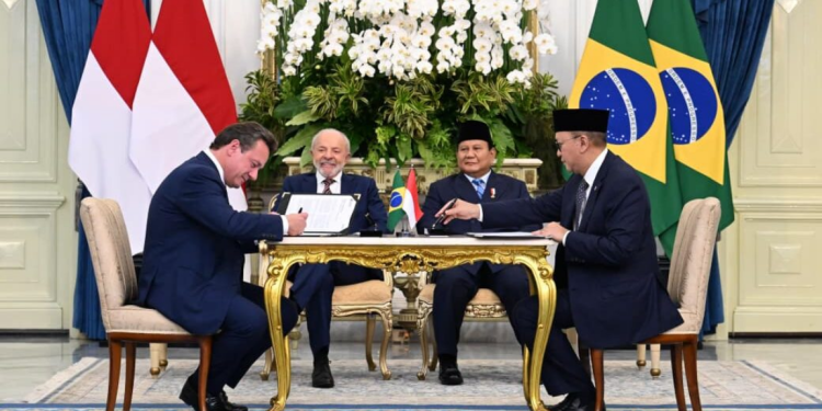 Indonesia dan Brasil Sepakat Dorong Kemitraan Ekonomi Komprehensif untuk Perkuat Perdagangan dan Investasi