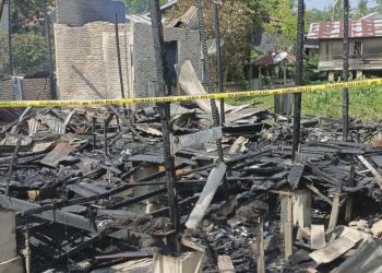 Tiga Unit Rumah Warga di Langsa Hangus, Diduga Kuat Akibat Korsleting Listrik