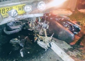 Pengendara Motor Tewas Terseret Truk Trailer Belasan Meter di Jalinsum Batu Bara