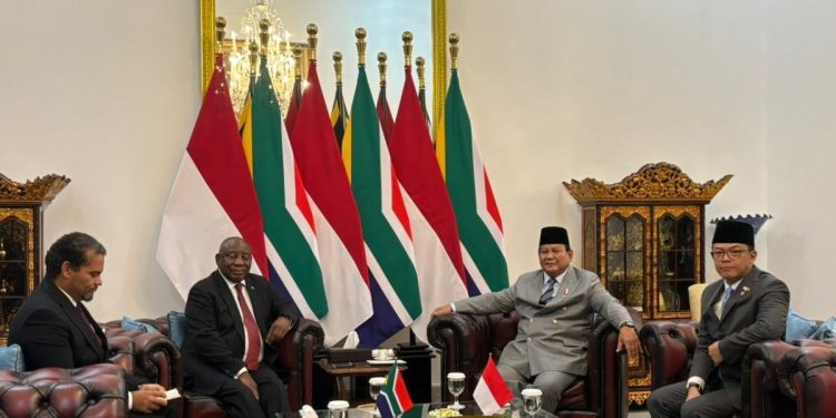 Prabowo Sambut Ramaphosa di Istana: Bahas G20 hingga Salam “Amandla Awethu” Jadi Pemanis Hubungan RI-Afsel