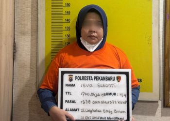 Ditipu Jual Beli Kapling Fiktif, Polisi Tangkap Direktur Properti di Pekanbaru