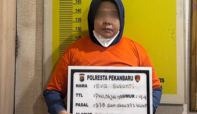 Ditipu Jual Beli Kapling Fiktif, Polisi Tangkap Direktur Properti di Pekanbaru