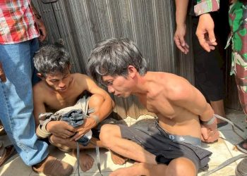 Gagal Kabur Setelah Beraksi di Jakarta Pusat, Pria Bertato Pelaku Rampas Ponsel Babak Belur Dihajar Warga