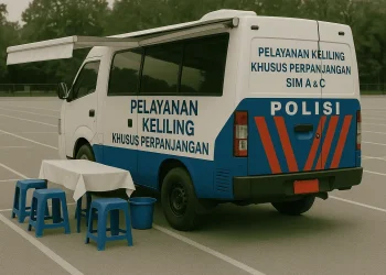 Layanan SIM Keliling Hari Ini Diperpanjang