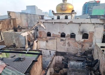 Korsleting Listrik Picu Kebakaran Hebat, Puluhan Rumah Petak di Jakarta Utara Ludes