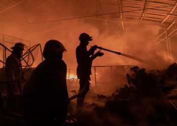 Kebakaran di Pasar Tradisional Bogor, Puluhan Lapak Hangus