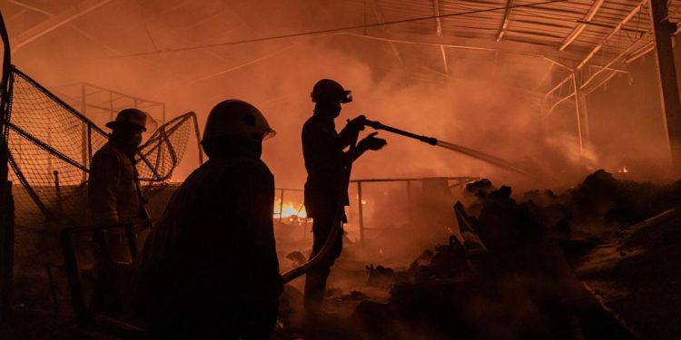 Kebakaran di Pasar Tradisional Bogor, Puluhan Lapak Hangus