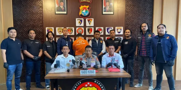 Polda Sulbar Tangkap Karyawan BUMN Pelaku Pencurian Dana Desa Rp388 Juta di Mamuju