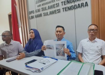 Kasus Pencabulan Anak di Kendari Menuai Polemik, Keluarga Terdakwa Demo Tuntut Hakim Hadirkan Hasil Visum
