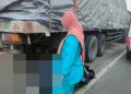Kecelakaan di Jalan Ndoremkai Merauke: Pengendara Motor Terluka Akibat Tabrak Truk yang Parkir