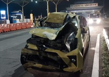 Kurang Konsentrasi, 4 Kendaraan Terlibat Kecelakaan Beruntun di Tol Bawen-Ungaran