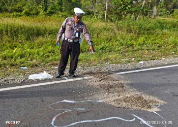 Isu Pembunuhan di SP 12 Mimika Ternyata Kecelakaan Lalu Lintas