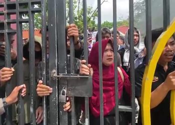 Jelang Tuntutan Kasus Pencabulan Anak di Kendari, Massa Demo Tuntut Kehadiran Hasil Visum